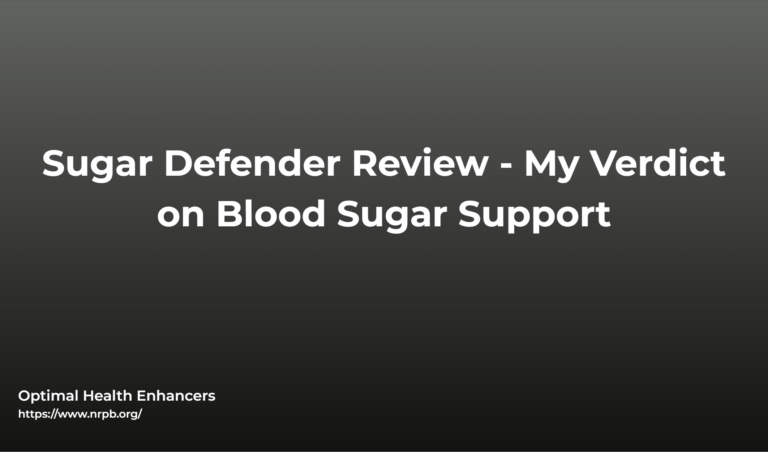 Sugar Defender Review My Verdict On Blood Sugar Support