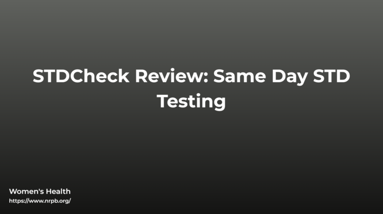 Stdcheck Review: Same Day Std Testing