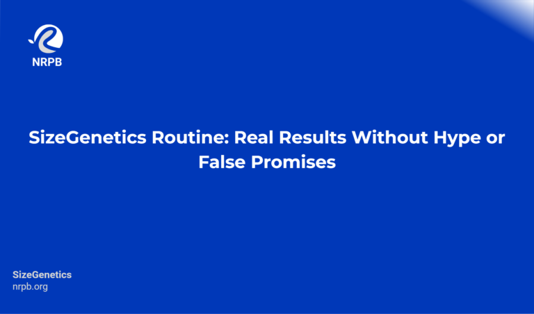 Sizegenetics Routine: Real Results Without Hype Or False Promises